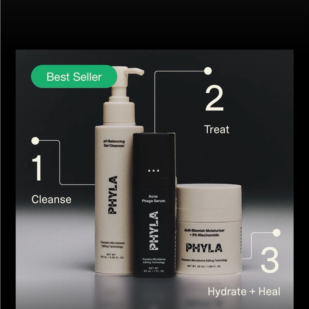 Skincare Trio -Phyla Acne system